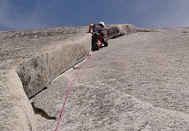 West Crack em Tuolumne Meadows, parte alta de Yosemite