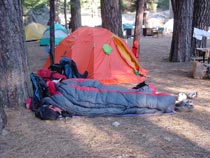 Camp 4 - acampamento de escaladores